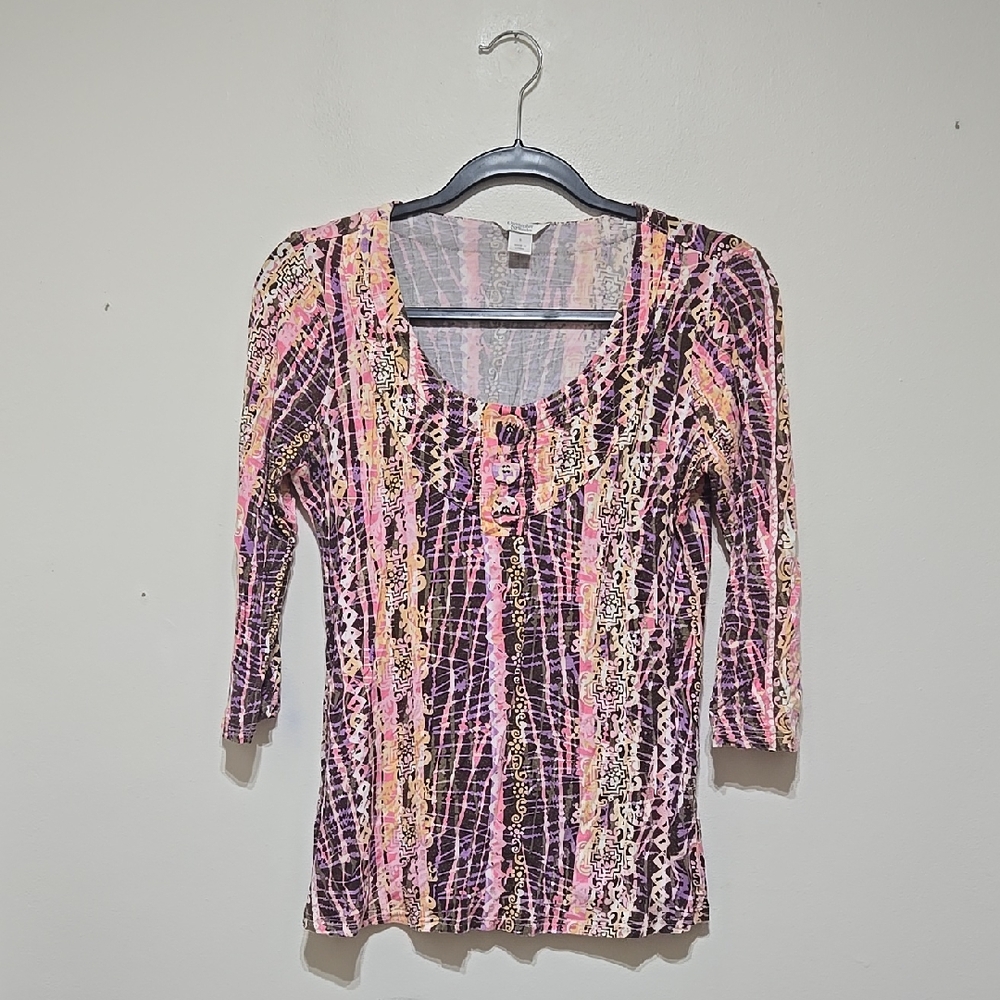 Christopher & Banks Women's Multicolor Top